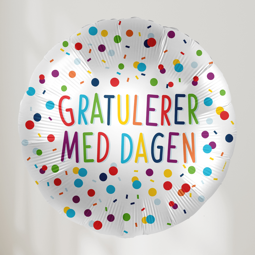 Gratulerer Konfetti