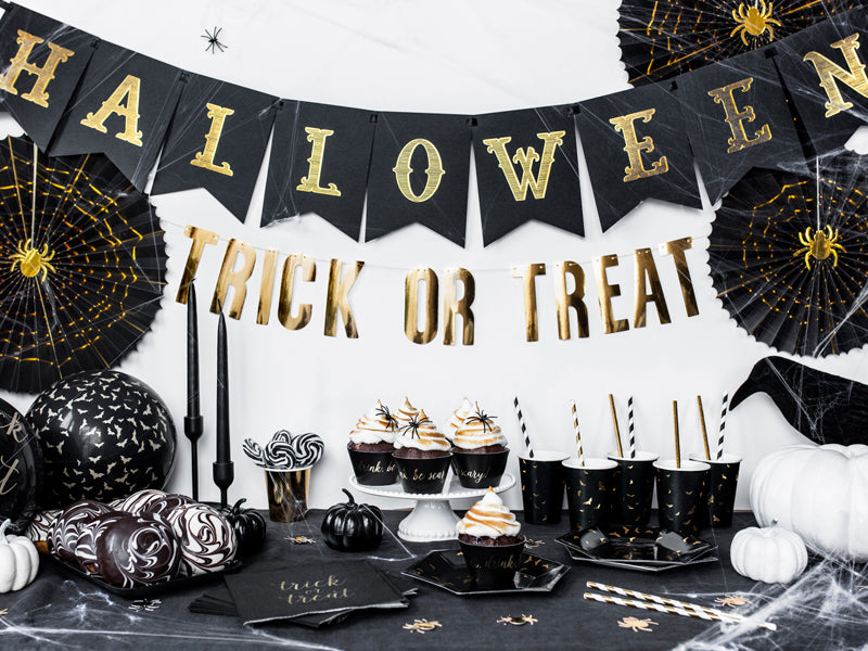 Halloween Banner Sort 175 cm – bilde 3