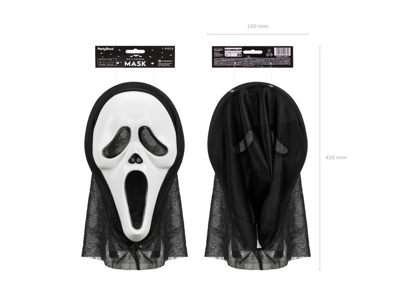 Halloween Maske med Hette – bilde 4