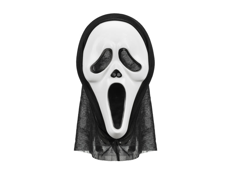 Halloween Maske med Hette
