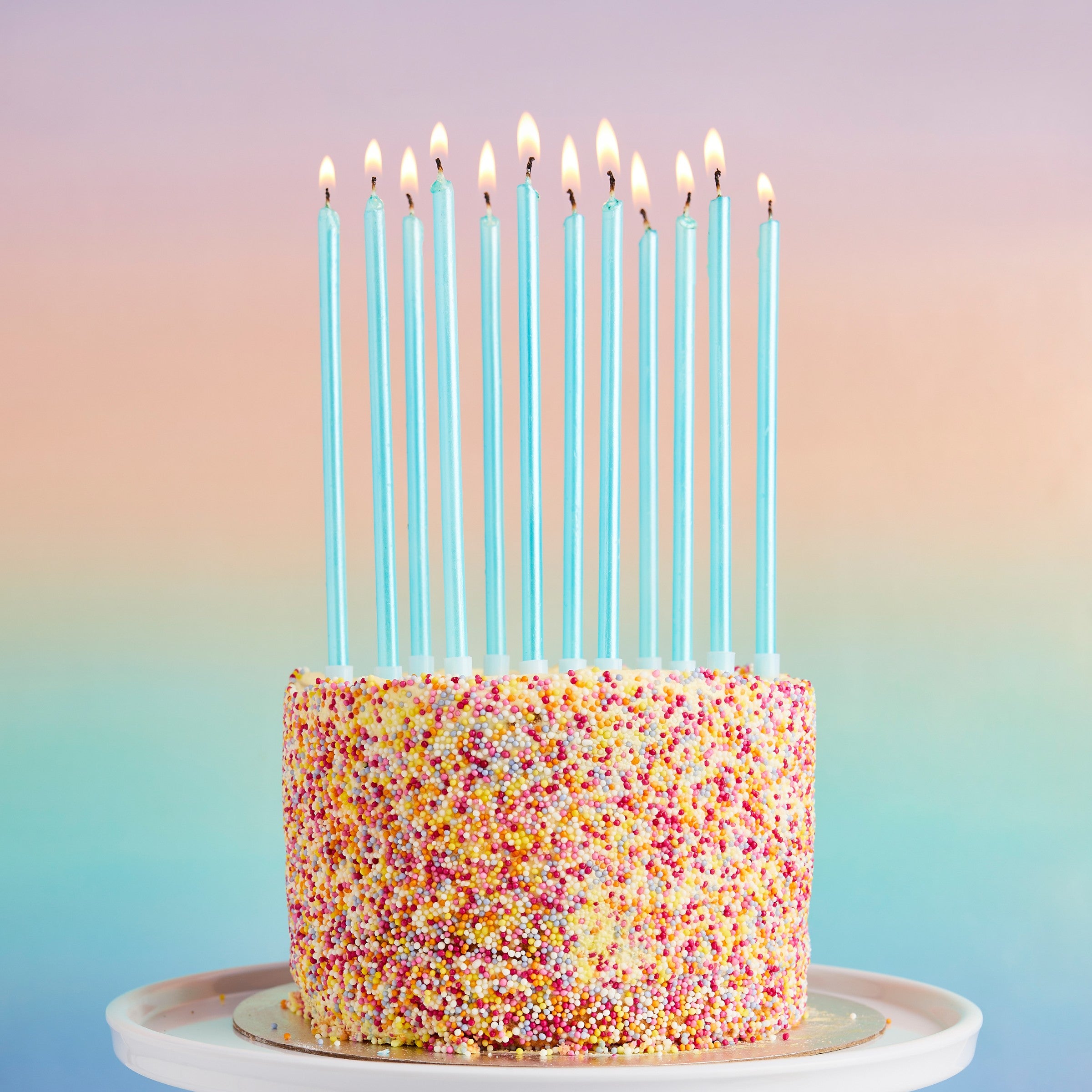 Kakelys Spiral Blå – 12 pk – stemningsbilde fra fest