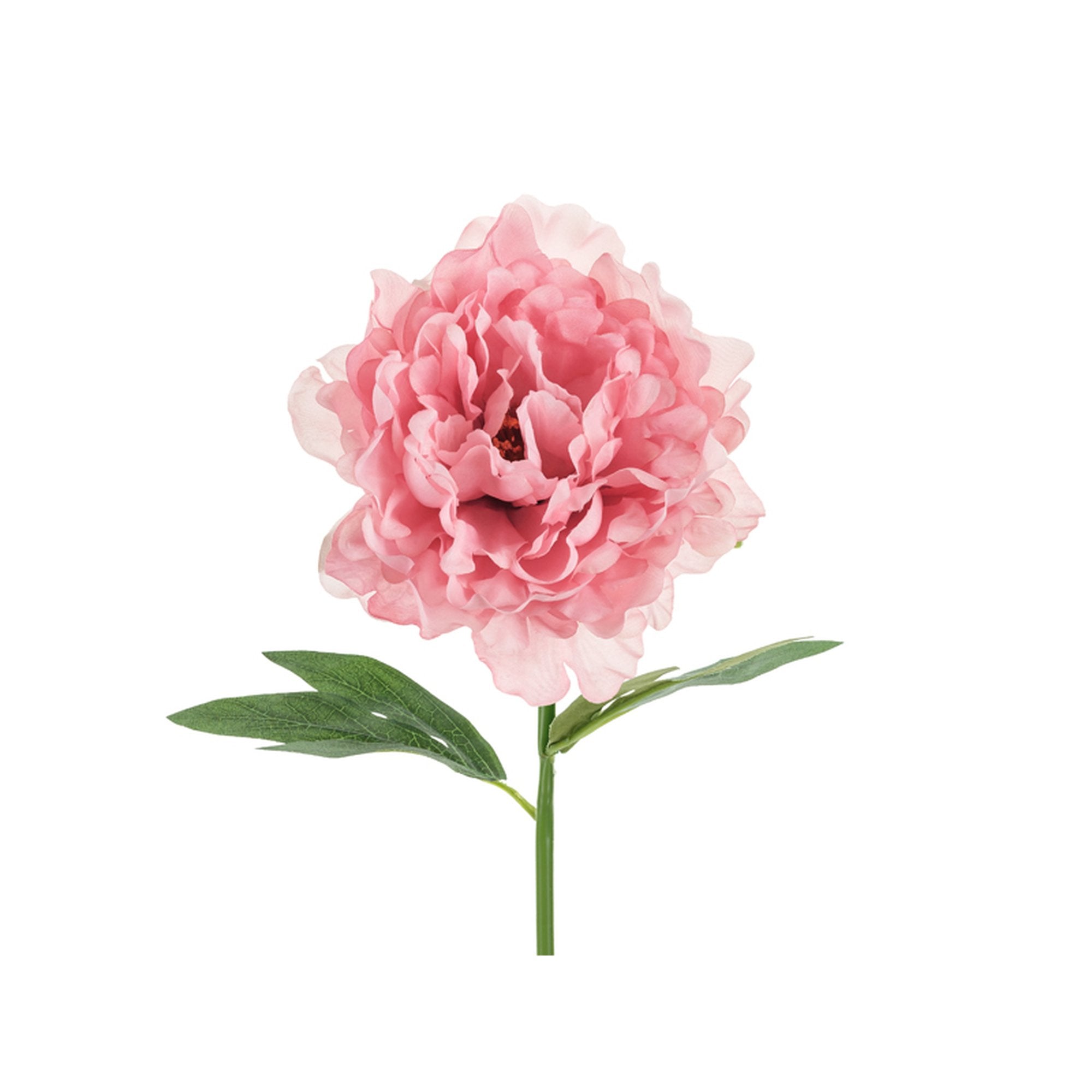 Kunstig blomst - Peon, 35 cm, rosa - kjøp hos Festkompaniet