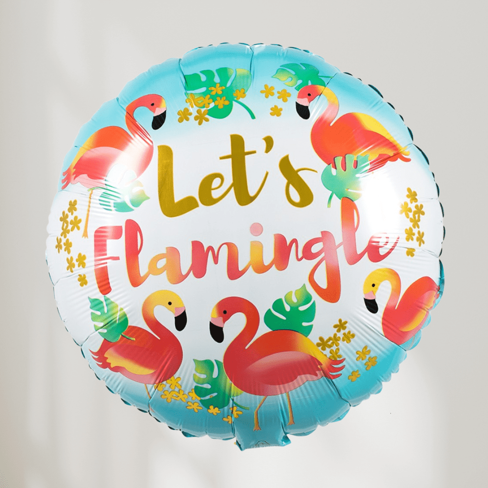 Let's Flamingle Ballong - folieballong fra Anagram