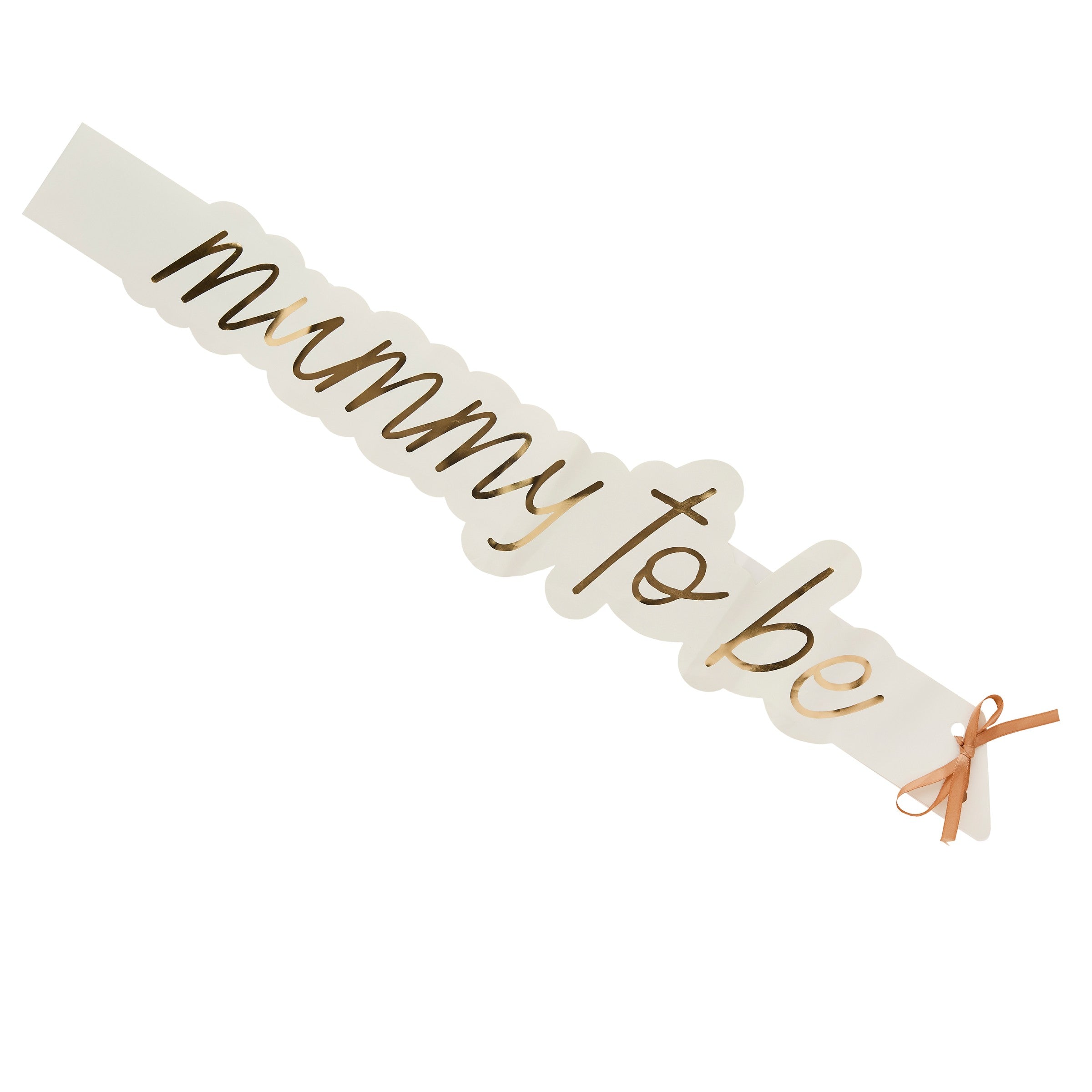Ordensbånd «Mummy To Be» Baby Shower til baby shower fra Festkompaniet