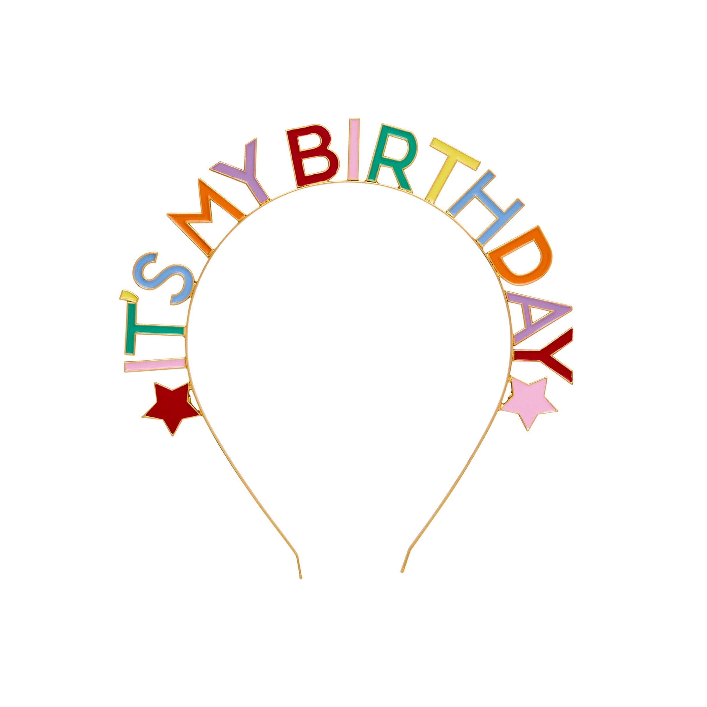 Pannebånd Fargerik «It's My Birthday» til fargerik fest fra Festkompaniet