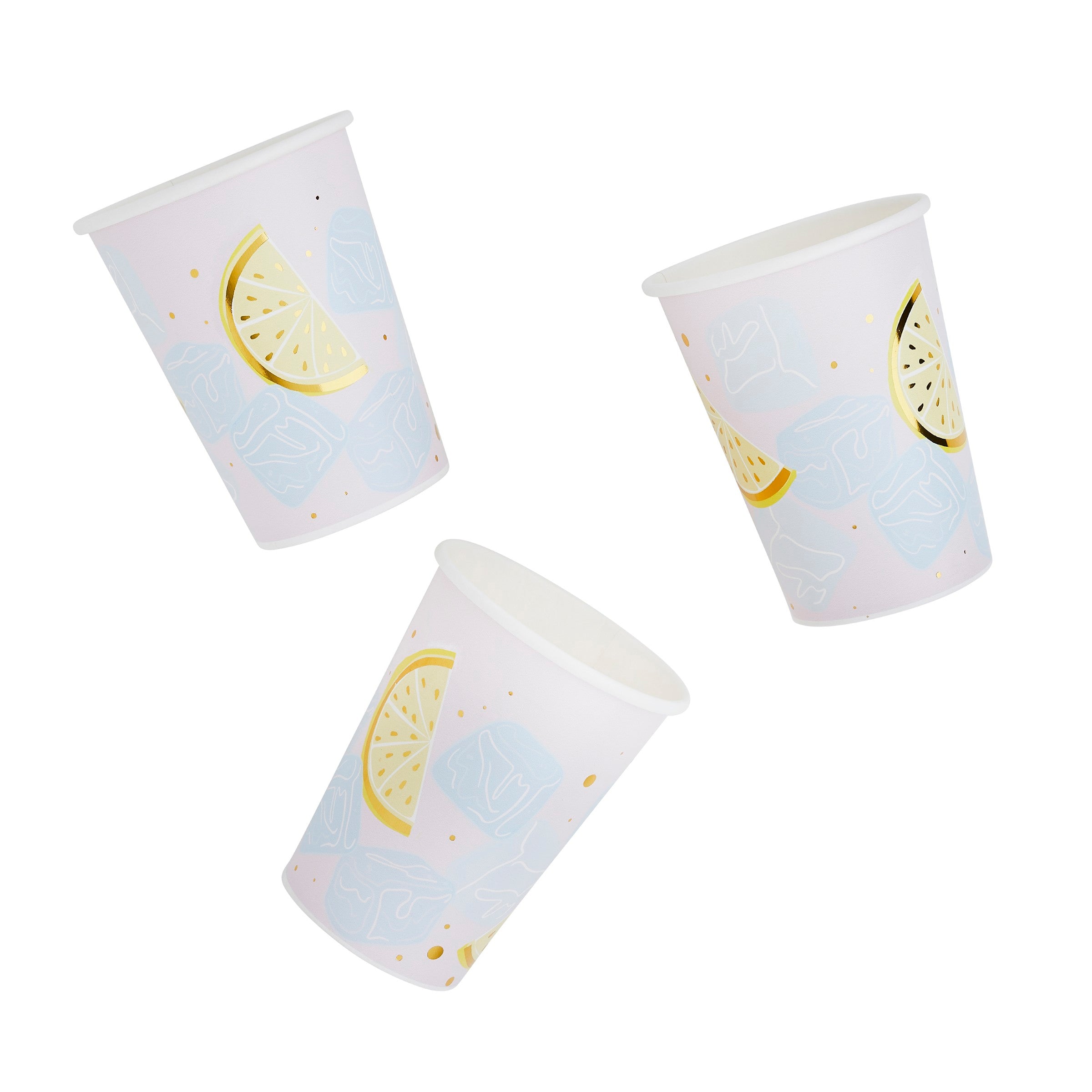 Papkopper Pastell – 10 pk til fest fra Festkompaniet