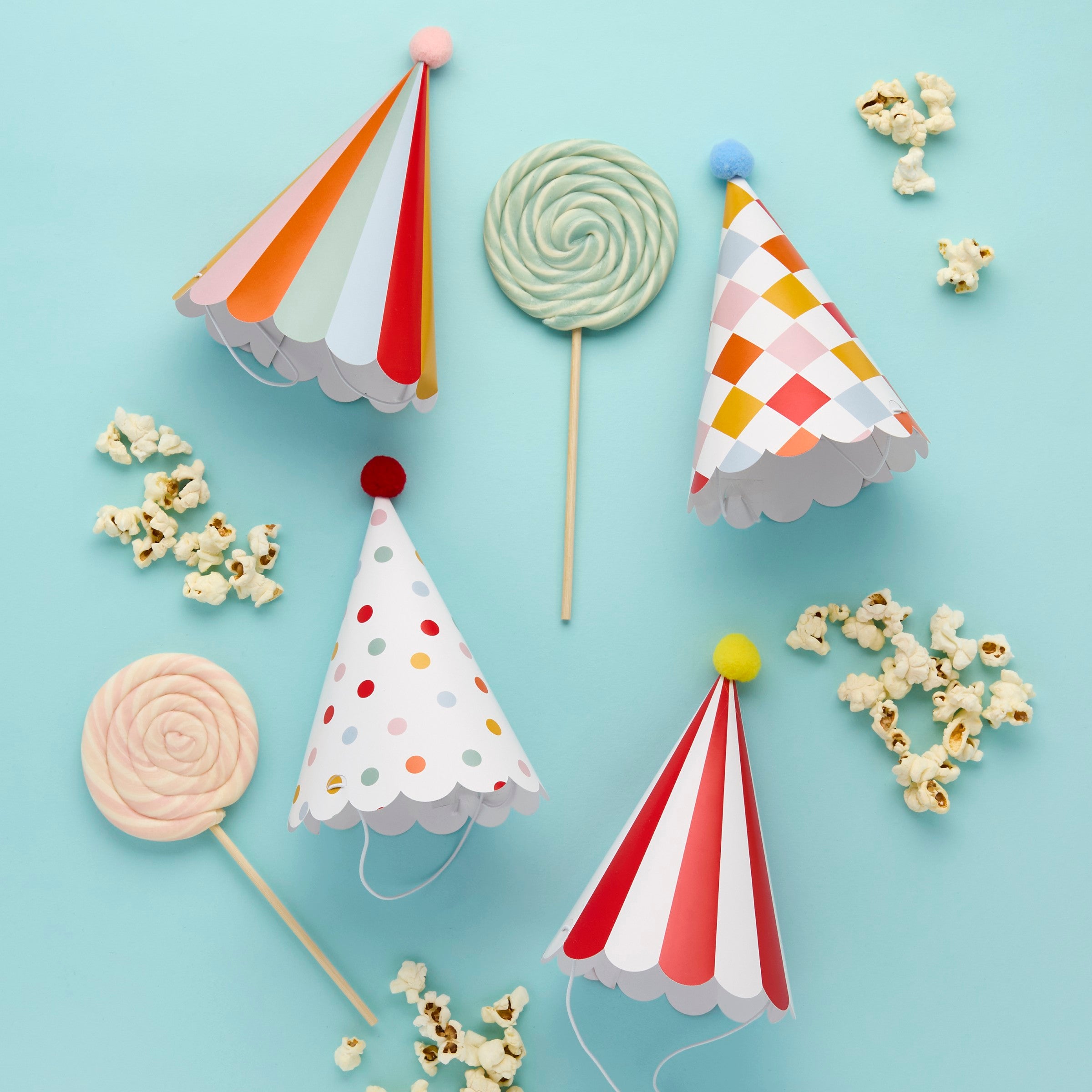 Partyhatter Sirkus – 8 pk – stemningsbilde fra fest