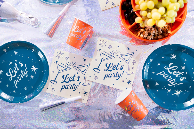 Servietter Let's Party Beige 33x33 cm - 20 stk – bilde 3