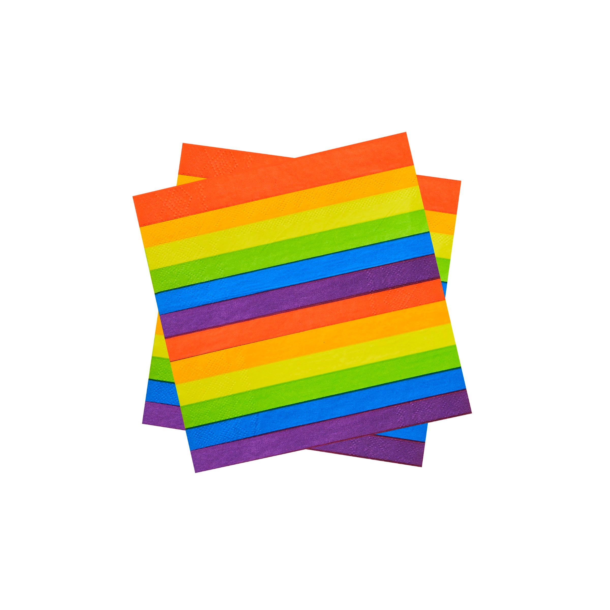 Servietter Regnbue – 16 pk til pride fra Festkompaniet