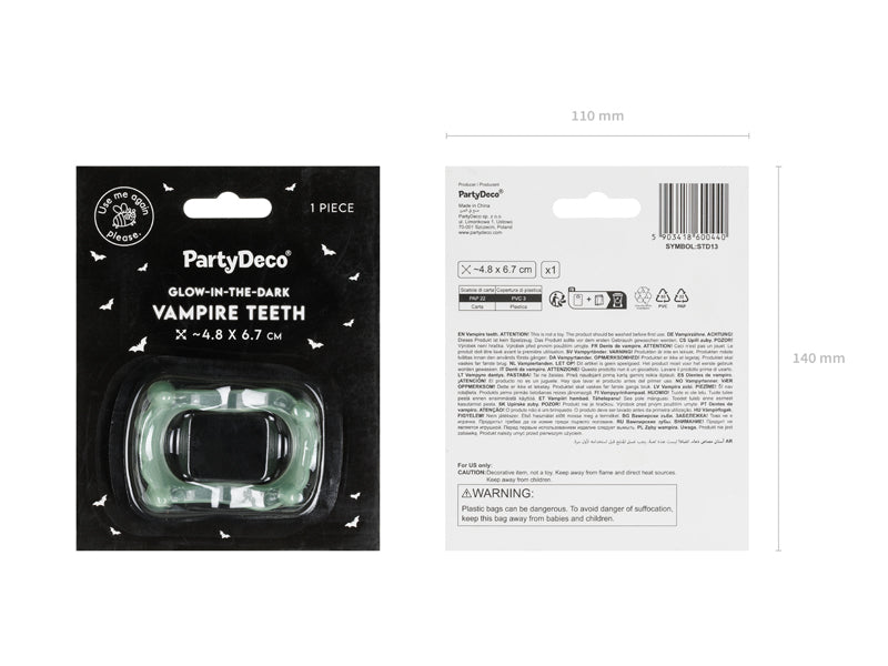 Vampyrtenner Selvlysende – bilde 3