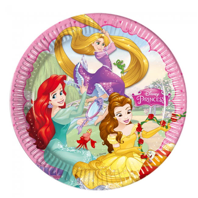 Disney Prinsesse Tallerkener 8 stk.