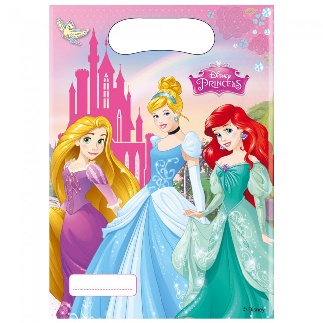 Disney Prinsesse Godteposer 6 stk.