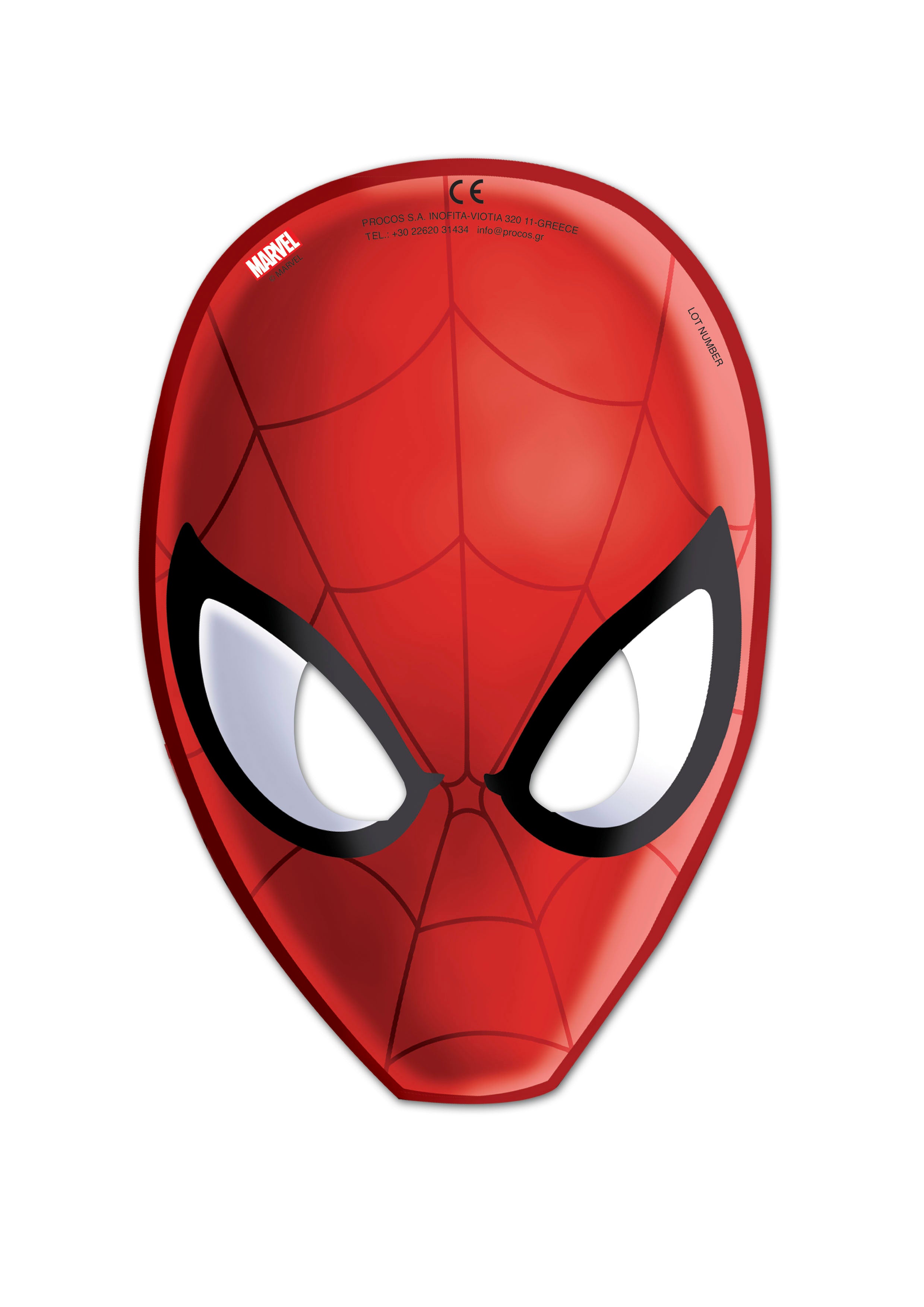 Spiderman Masker 6 stk.
