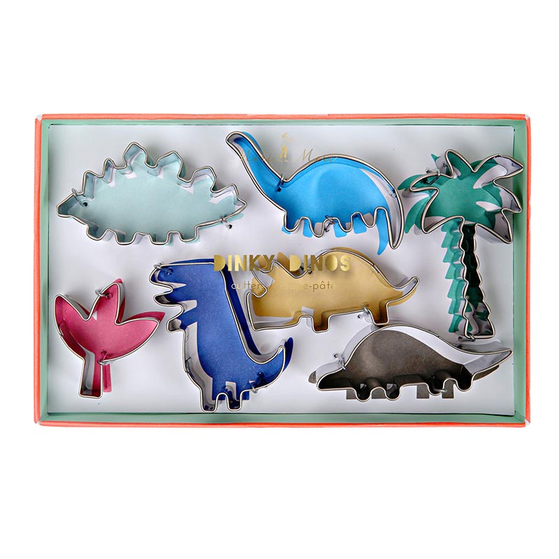 Kakeformer Dinosaurer 7 stk.