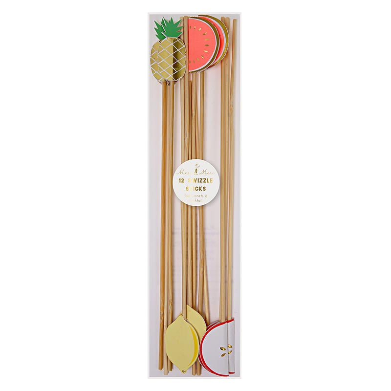 Party Picks Frukt Store 12 stk.