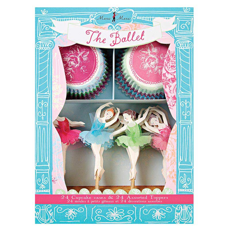 Muffinsformer Kit Ballettdansere 48 deler