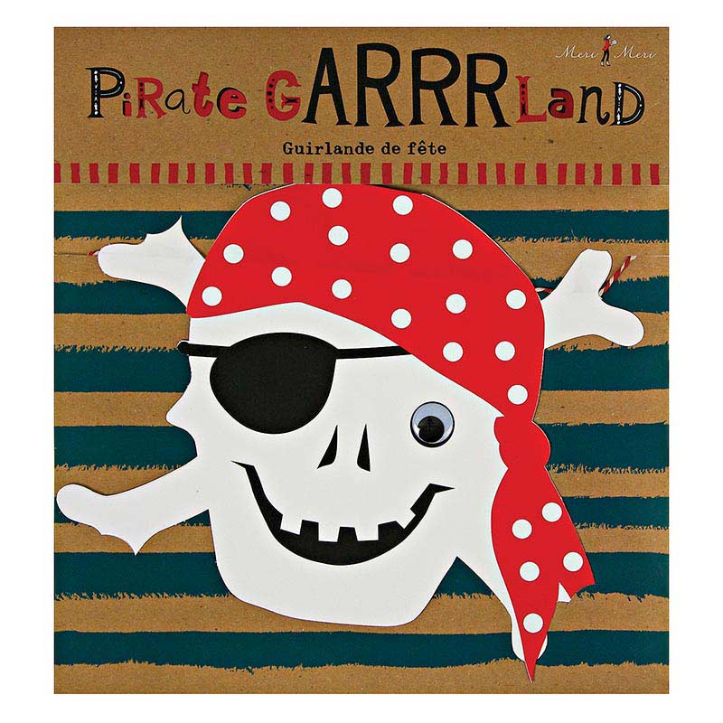 Girlander Mega Hengende Lenke Ahoy There Pirate