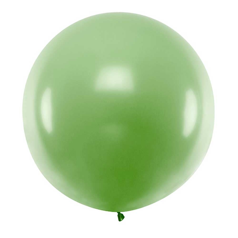 Stor Ballong Grønn 1 meter