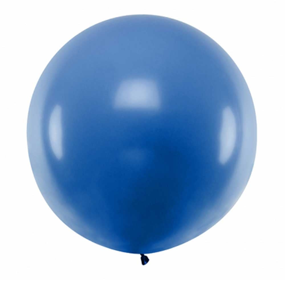 Stor Ballong Lys Blå Pastell 1 Meter