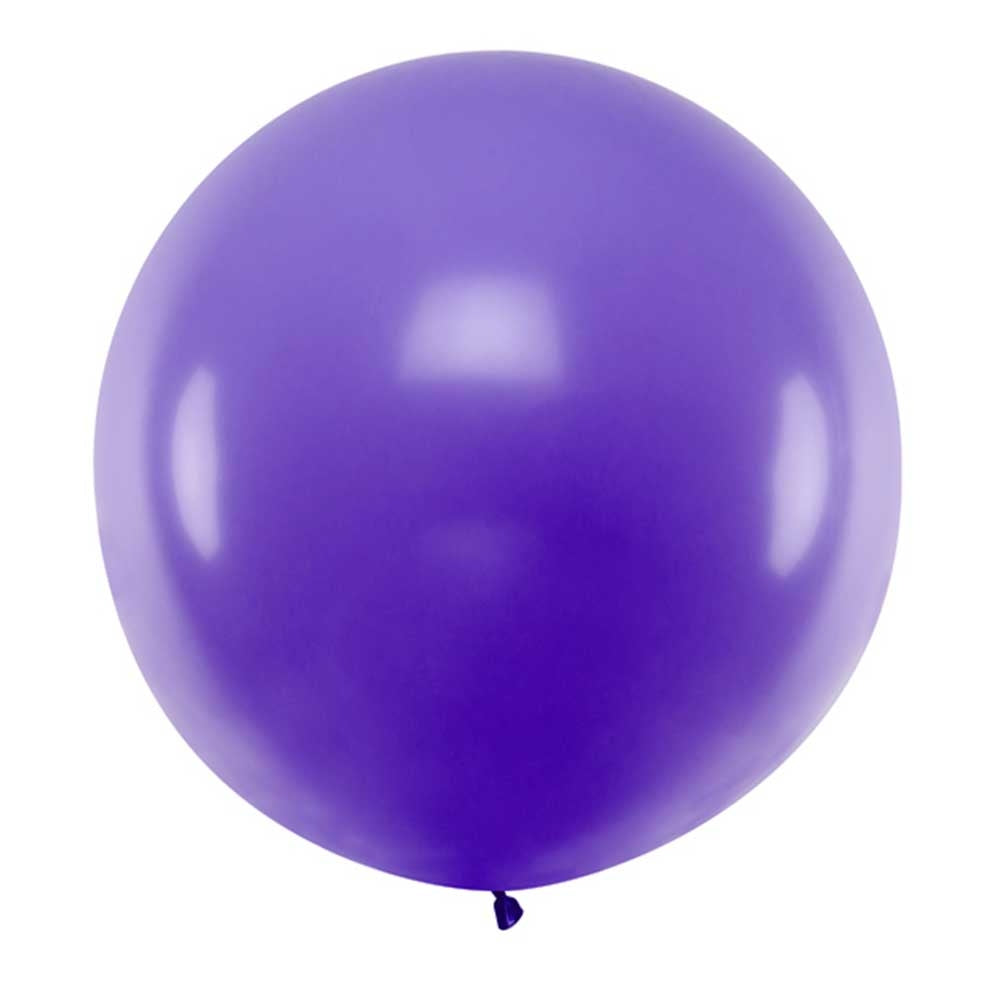 Stor Ballong Lilla Pastell 1 Meter