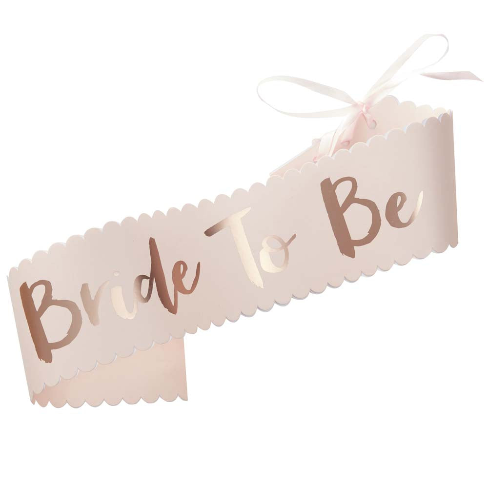 Bride To Be Sash Bånd