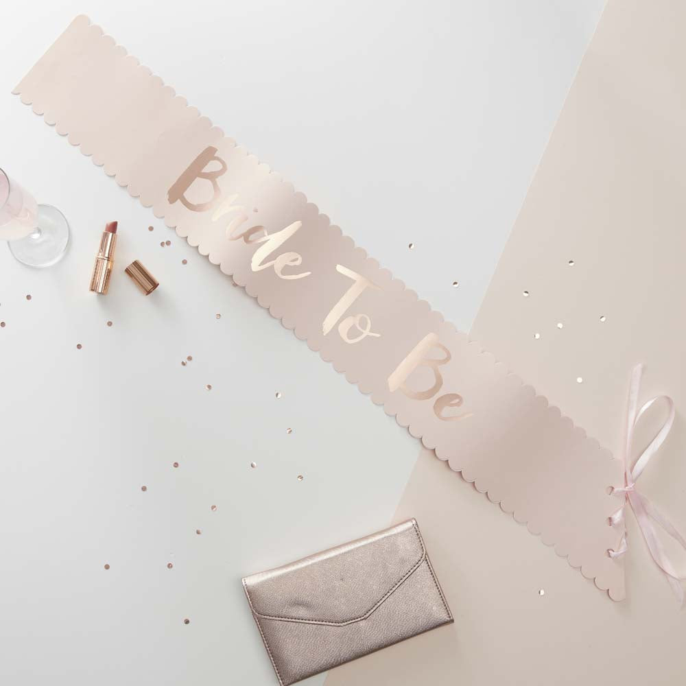 Bride To Be Sash Bånd