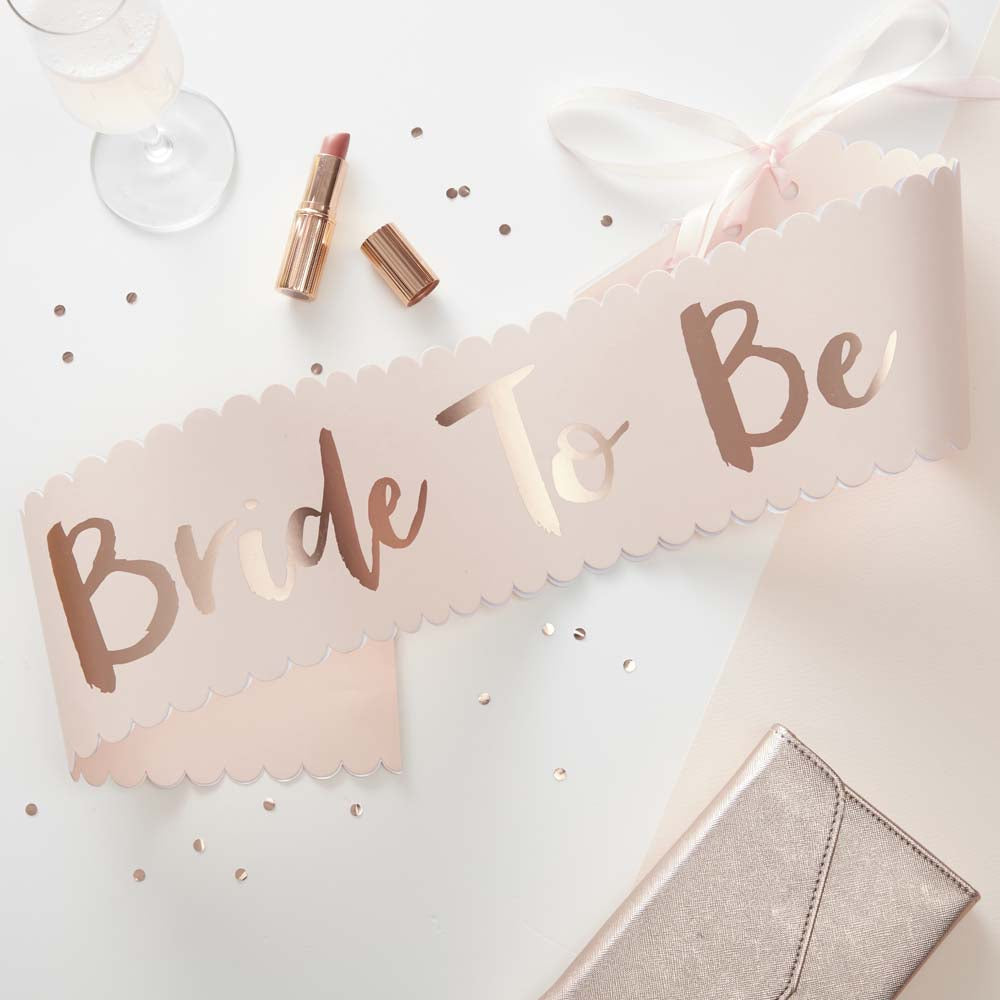 Bride To Be Sash Bånd