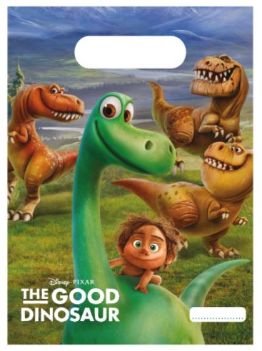 Den Gode Dinosaur Godteposer 6 stk