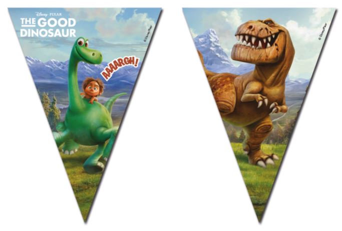 Den Gode Dinosaur Vimpelbanner