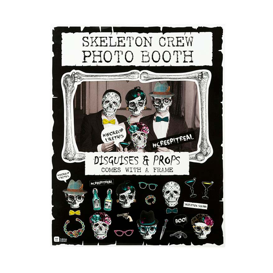 Photo Booth Halloween Props 24 deler