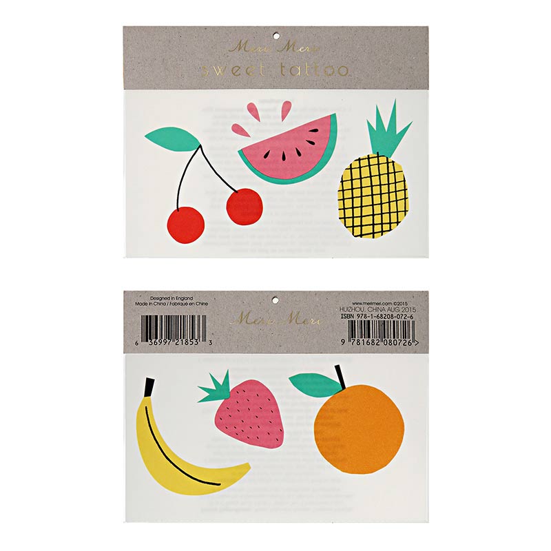 Frukt Tatoveringer