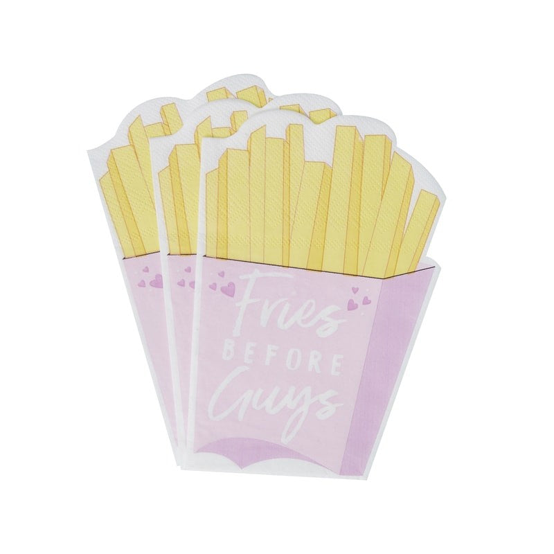 Servietter - Fries Before Guys