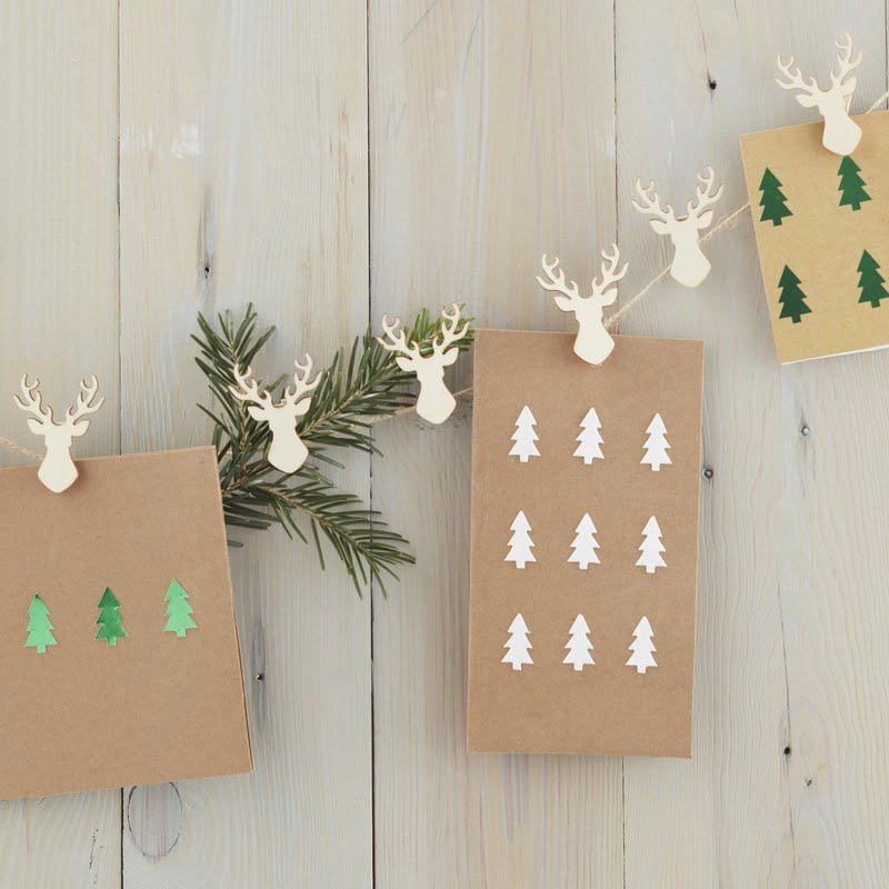 Card Holder - Stag Pegs