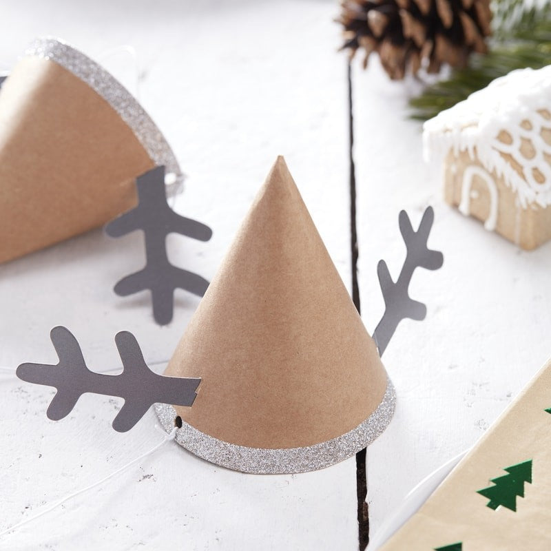 Reindeer Party Hats