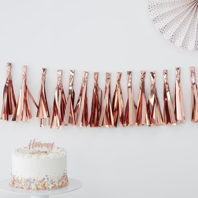 Tassel Garland - Rose Gold