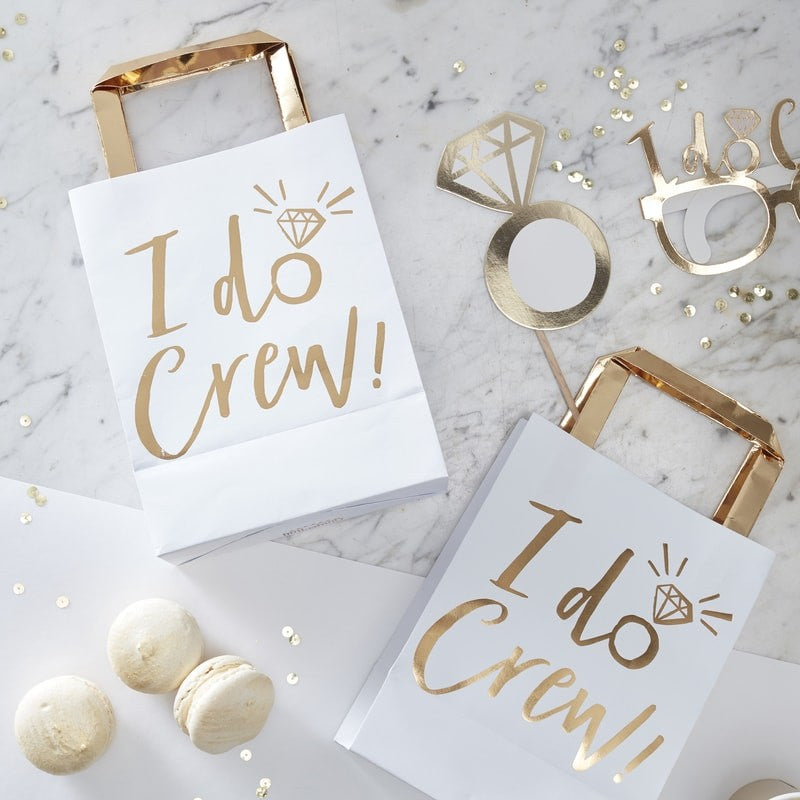 Party Bags "I Do Crew" 5 stk.