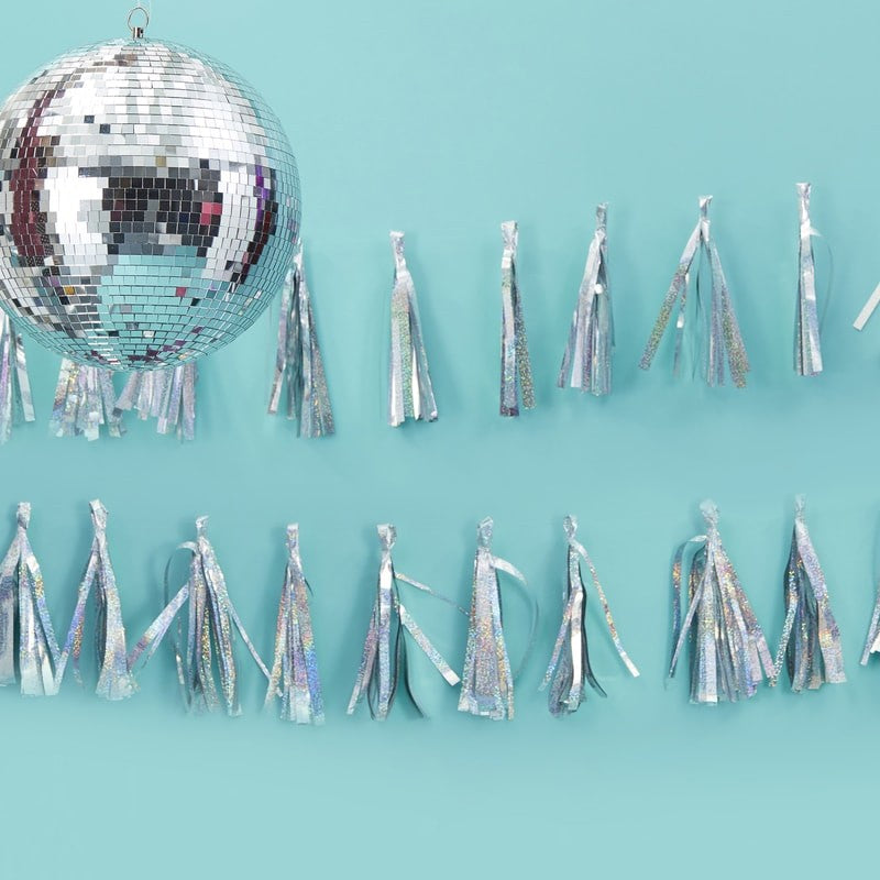 Iriserende Tassel Girlander