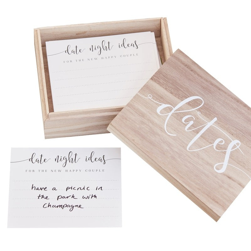 Date Box - Wooden