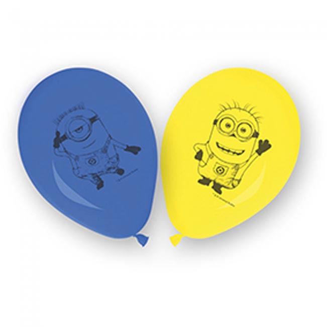 Minions Ballonger 8 stk.