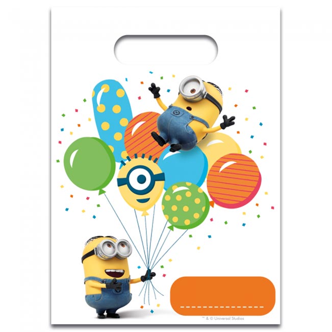 Minions 3 Godteposer 6 stk.