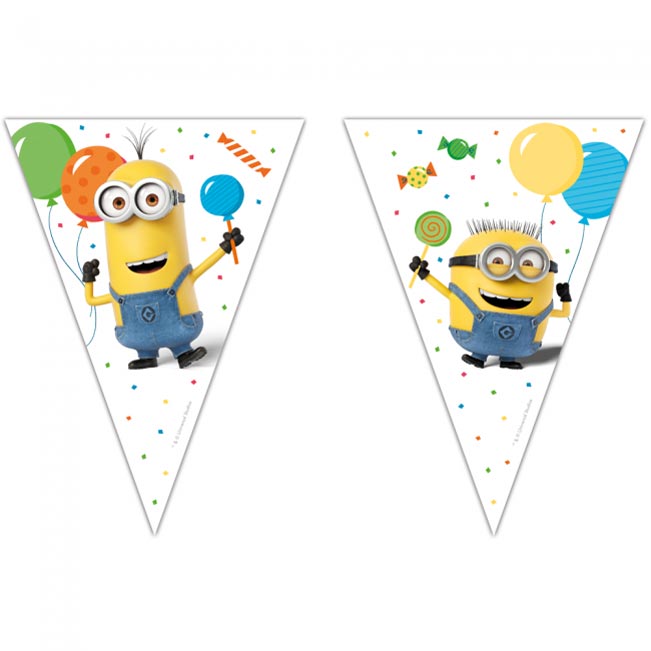 Minions 3 Vimpelbanner 2,3 m