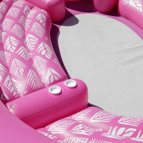 Gigantisk Flamingo Badeflåte 6 personer