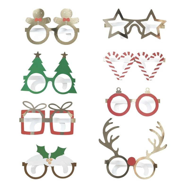 NOVELTY FUN GLASSES - NOVELTY CHRISTMAS