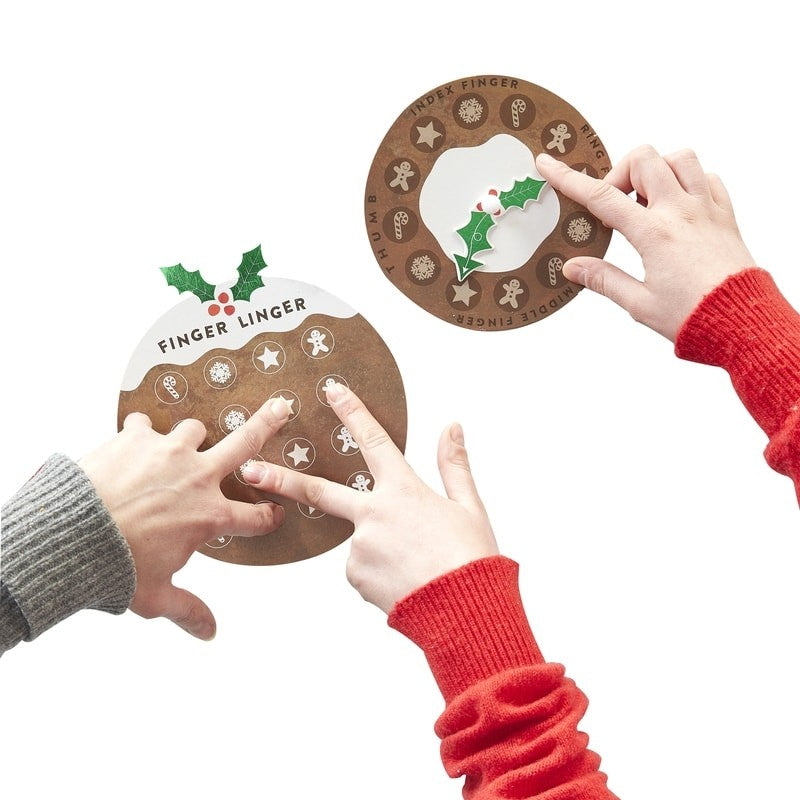 Twister for Fingrene Julespill