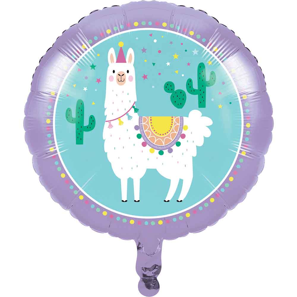 Lama Party Folieballong 46 cm