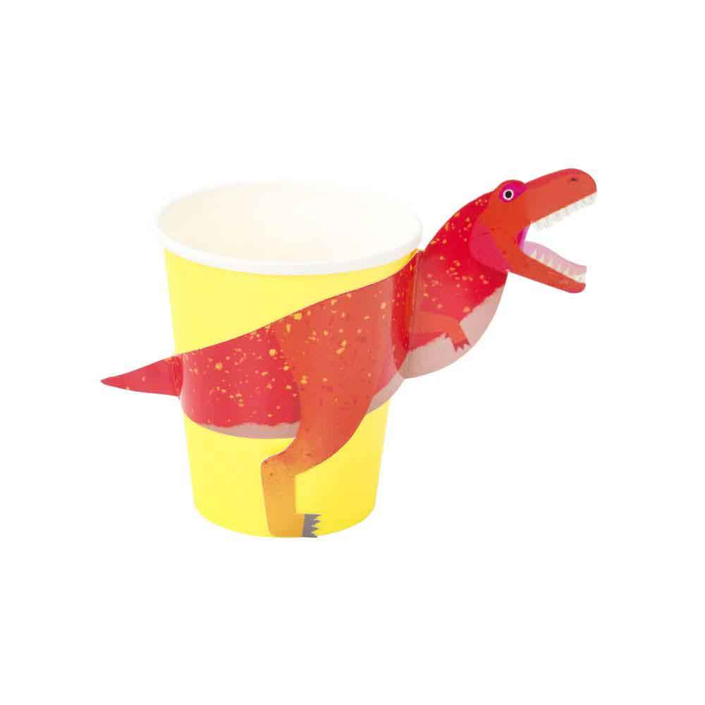 Dino Party Kopper 8 stk.