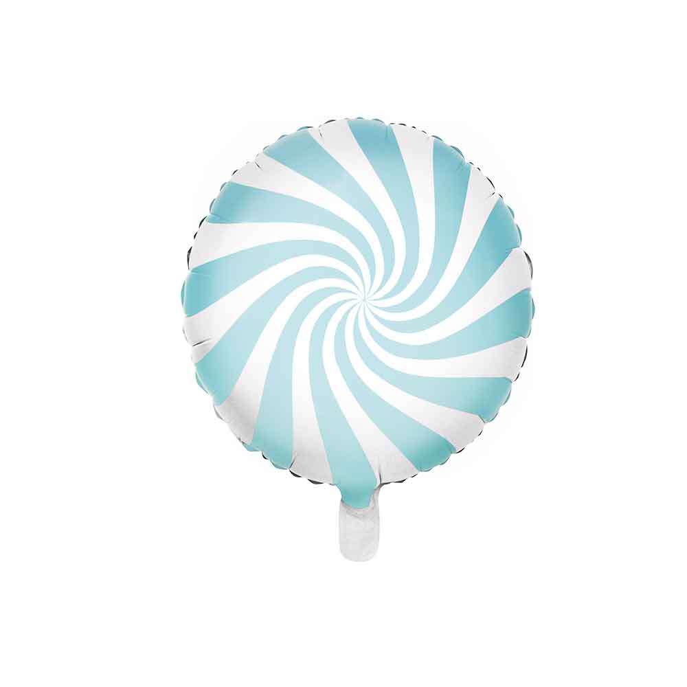 Folieballong Candy Pastell Blå