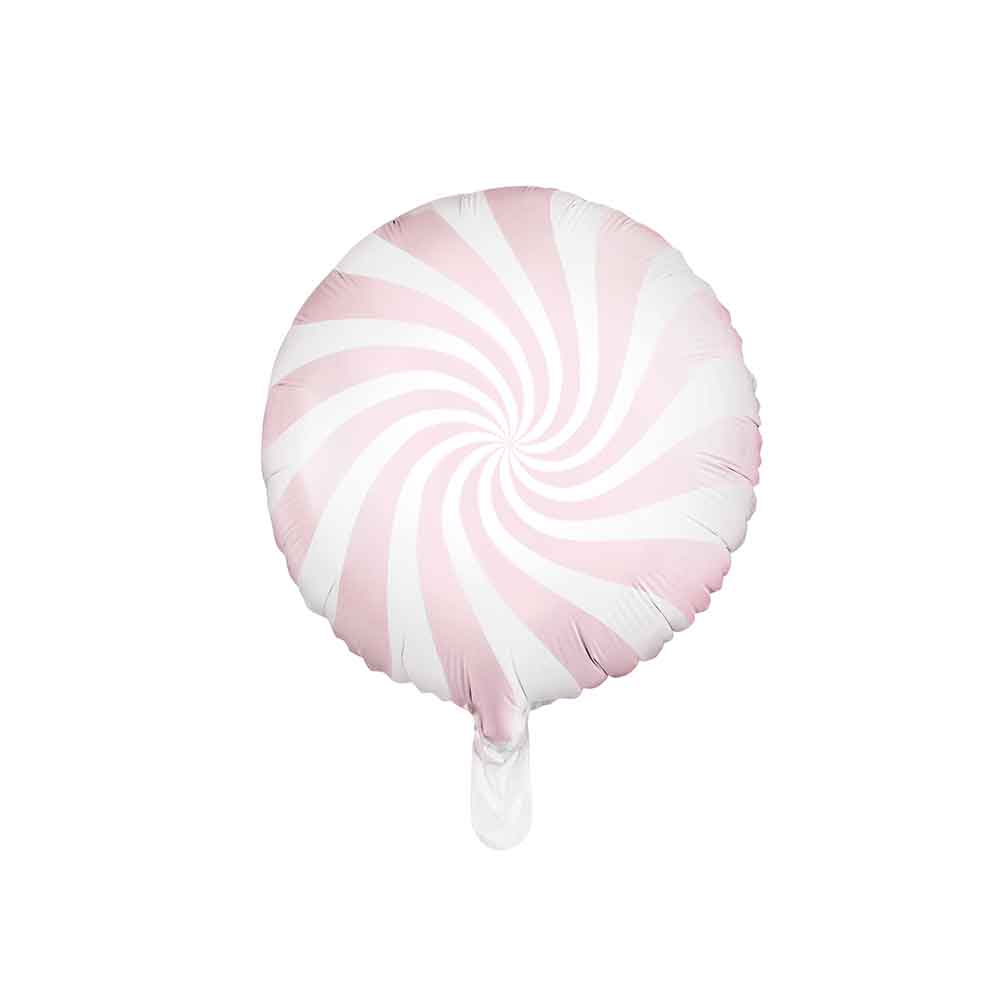 Folieballong Candy Pastell Rosa