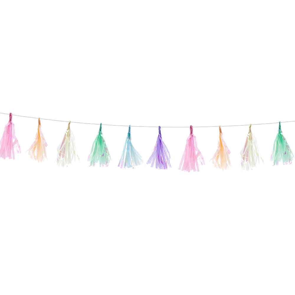 Tassel Girlander Pastell 1.2m