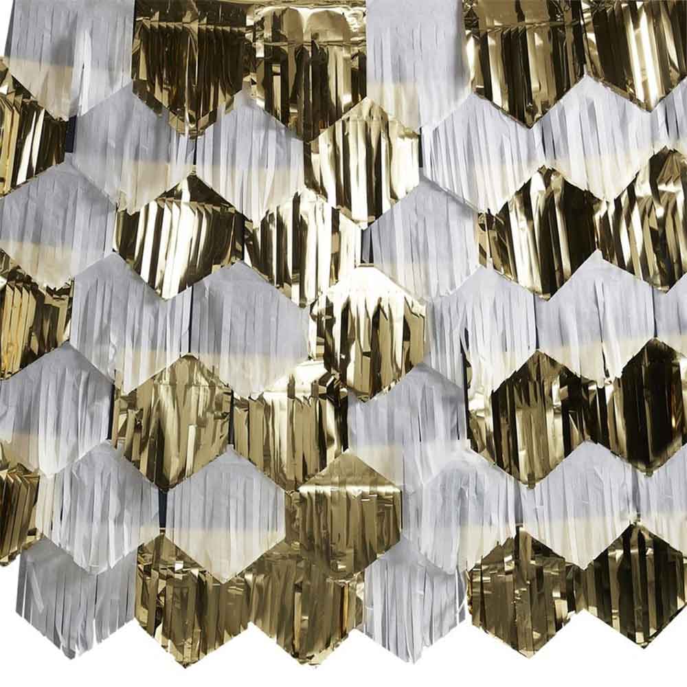 Pop The Bubbly Tassel Backdrop/Gardin Kit Gull